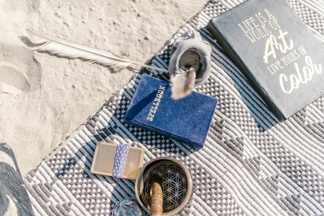 Lyric writing on a Beach Lyric writing an beach